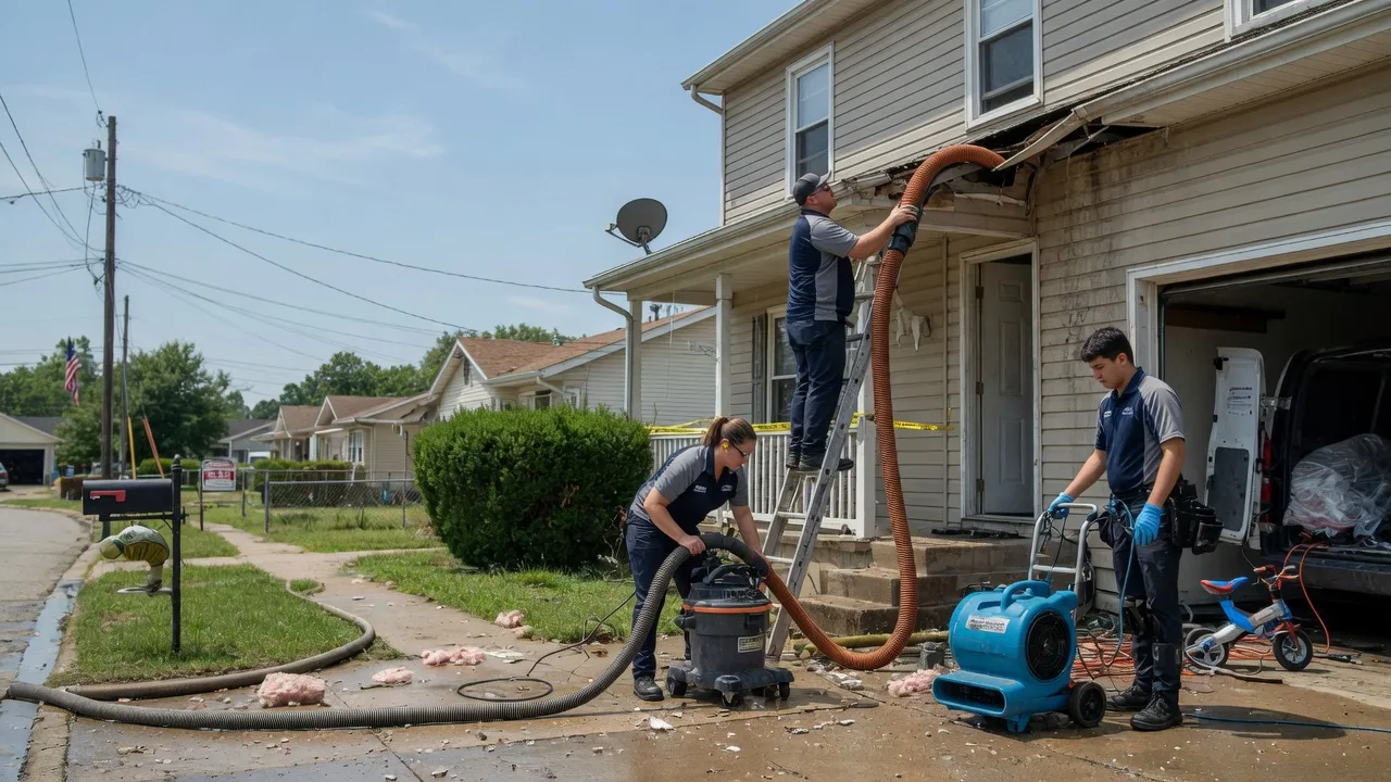 Water Damage Restoration in Center Point, TX near me